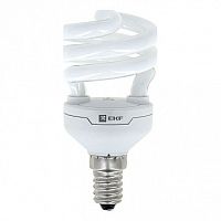 Лампа энергосберегающая HS8-полуспираль 15W 4000K E14 8000h  Simple |  код. HS8-T2-15-840-E14 |  EKF